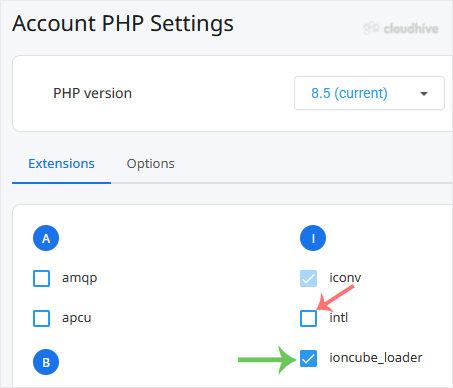 Cara Mengaktifkan atau Menonaktifkan Ekstensi PHP dengan CloudLinux PHP Selector di cPanel