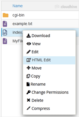 Cara Mengedit File di File Manager cPanel