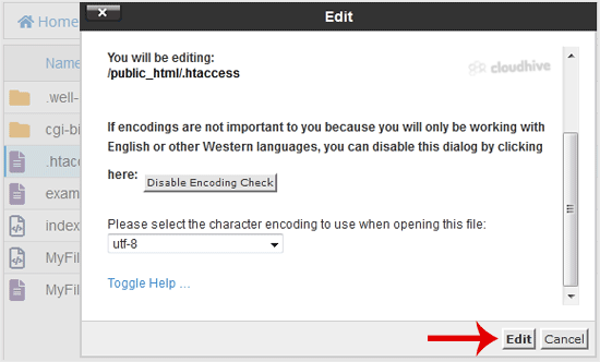 Cara Mengedit File .htaccess di File Manager cPanel