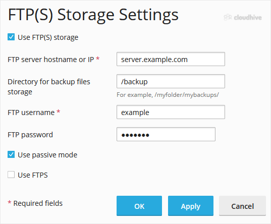 Cara Mengatur Backup ke FTP di Plesk