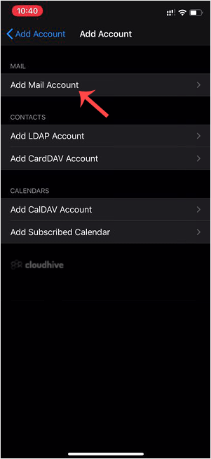 Cara Menambahkan Akun Email cPanel di iPhone/iOS
