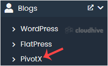 Cara Menginstal PivotX melalui Softaculous di cPanel