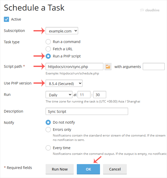 Cara Membuat Scheduled Tasks (Cron Job) di Plesk