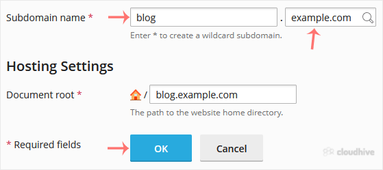 Cara Menambahkan Subdomain di Plesk