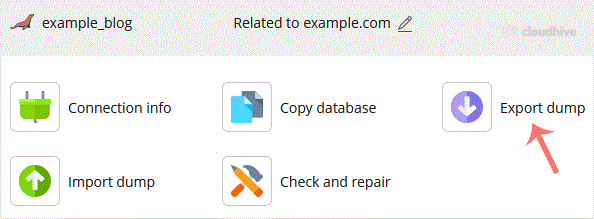 Cara Mengunduh Dump (Backup) Database di Plesk