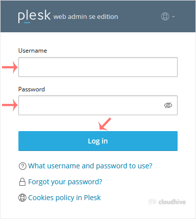 Cara Login ke Plesk