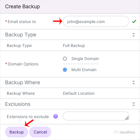 Cara Membuat Full Backup di SiteWorx