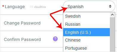 Cara Mengganti Bahasa di SiteWorx