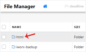 Cara Mengedit File di File Manager SiteWorx