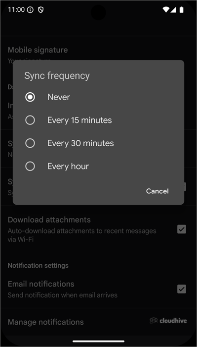 Cara Mengatur Sinkronisasi Otomatis Email cPanel di Android