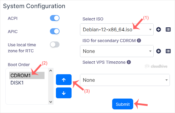 Cara Instal/Instal Ulang OS VPS secara Manual dengan ISO di Virtualizor