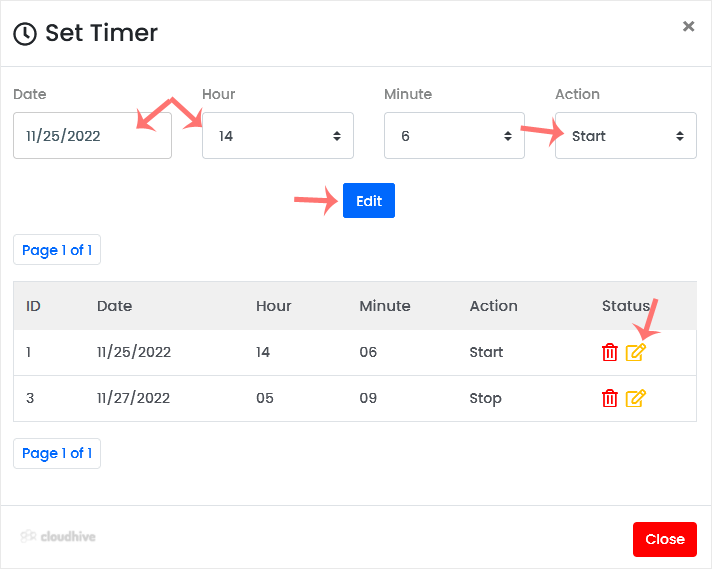 Cara Mengedit Jadwal Self Shut Down di Virtualizor