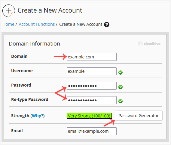 Cara Membuat Akun cPanel Baru di WHM