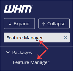 Cara Membuat Feature List di WHM
