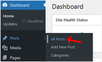 Cara Menghapus Postingan di WordPress